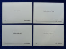 Lade das Bild in den Galerie-Viewer, Chevrolet Corvette C5 Cabrio C5-R - 4x Original Pressefoto press photo 2000
