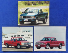 Lade das Bild in den Galerie-Viewer, Chevrolet S10 Pickup MJ 1997 - 3x Original Pressefoto press photo 10.1996
