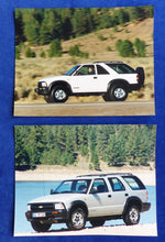 Lade das Bild in den Galerie-Viewer, Chevrolet Blazer MJ 1997 - 2x Original Pressefoto press photo 10.1996
