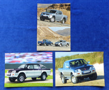 Lade das Bild in den Galerie-Viewer, Mitsubishi L200 Pick-Up -3x Original Pressefotos press photos 2002 2006
