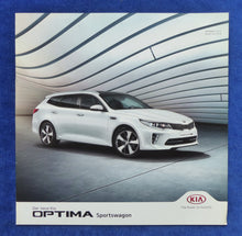 Lade das Bild in den Galerie-Viewer, Kia Optima Sportswagon MJ 2017 - Prospekt Brochure 06.2016
