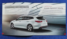 Lade das Bild in den Galerie-Viewer, Kia Optima Sportswagon MJ 2017 - Prospekt Brochure 06.2016
