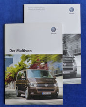 Lade das Bild in den Galerie-Viewer, VW Bus T5 Multivan Highline MJ 2014 - Prospekt Brochure + Preisliste 05.2013
