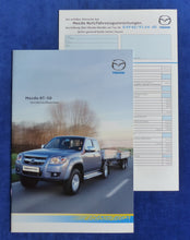Lade das Bild in den Galerie-Viewer, Mazda BT-50 Sonderaufbauten MJ 2009 - Prospekt Brochure + Preisliste 09.2008

