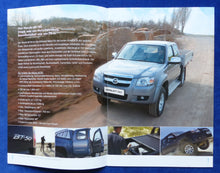 Lade das Bild in den Galerie-Viewer, Mazda BT-50 Sonderaufbauten MJ 2009 - Prospekt Brochure + Preisliste 09.2008
