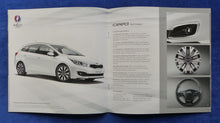 Lade das Bild in den Galerie-Viewer, Kia UEFA Euro 2016 Edition - Rio Ceed Venga Soul - Prospekt Brochure 03.2016
