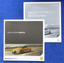 Lade das Bild in den Galerie-Viewer, Renault Megane Coupe R.S. MJ 2010 - Prospekt Brochure + Preisliste 02.2010
