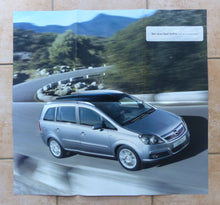 Lade das Bild in den Galerie-Viewer, Opel Zafira MJ 2006 - Poster Prospekt Brochure 02.2005 Schweiz
