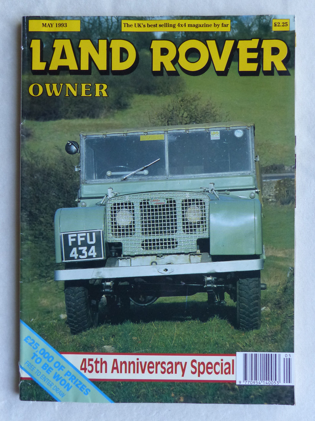 Land Rover Owner UK-Magazine 5/1993 - Defender 130 Discovery Range Rover LSE