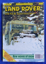 Lade das Bild in den Galerie-Viewer, Land Rover Owner UK-Magazine 4/1993 - Defender 88 109 110 Discovery Range Rover
