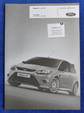 Lade das Bild in den Galerie-Viewer, Ford Focus RS - Preisliste MJ 2010 - Prospekt Brochure 12.2009
