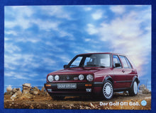 Lade das Bild in den Galerie-Viewer, VW Golf GTI G60 MJ 1990 - Prospekt Brochure 09.1989
