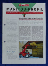 Lade das Bild in den Galerie-Viewer, Manitou Magazin Nr. 4 Teleskoplader MLT 526 ML 630 Maniscopic Buggiscopic
