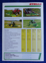 Lade das Bild in den Galerie-Viewer, Stoll Front-Trommel-Mähwerke M 274 TFS - Prospekt Brochure 11.1995
