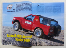 Lade das Bild in den Galerie-Viewer, Off Road 4x4 Magazin 11/1991 - Opel Frontera Mercedes G 300 Nissan Terrano
