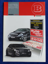 Lade das Bild in den Galerie-Viewer, Brabus News 2/2010 - Mercedes E V12 SL 65 AMG E-Klasse Cabrio G-Klasse GV 12
