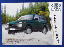 Lade das Bild in den Galerie-Viewer, Lada Taiga 4x4 Utility MJ 2018 - Prospekt Brochure 12.2017
