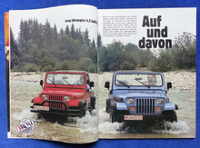 Lade das Bild in den Galerie-Viewer, Off Road 4x4 Magazin 1/1990 - Jeep Wrangler Isuzu Renault VW Caravelle Toyota
