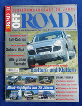 Lade das Bild in den Galerie-Viewer, Off Road 4x4 Magazin 5/2003 Jubiläumsausgabe - Porsche Cayenne Subaru Land Rover
