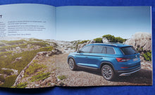 Lade das Bild in den Galerie-Viewer, Skoda Kodiaq Scout MJ 2019 - Prospekt Preisliste Brochure 11.2018
