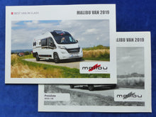 Lade das Bild in den Galerie-Viewer, Malibu Van 540 600 Campingbus MJ 2019 - Prospekt Brochure + Preisliste 07.2018
