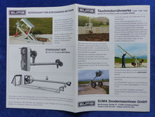 Lade das Bild in den Galerie-Viewer, Suma Rührwerke Rührgigant Z3 Z4 Rekordmix - Prospekt Brochure 1991

