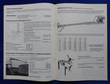 Lade das Bild in den Galerie-Viewer, Suma Rührwerke Rührgigant Z3 Z4 Rekordmix - Prospekt + Preisliste 01.1992
