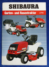 Lade das Bild in den Galerie-Viewer, Shibaura Rasentraktor LT14 - Prospekt Brochure 90er

