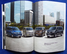 Lade das Bild in den Galerie-Viewer, VW Bus T5 Multivan Highline MJ 2013 - Prospekt Brochure + Preisliste 06.2012
