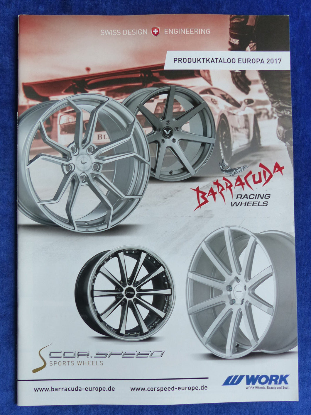 Barracuda Corspeed Work Wheels Alufelgen Tuning - Katalog Prospekt Brochure 2017