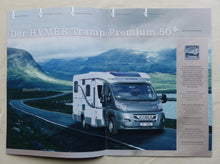 Lade das Bild in den Galerie-Viewer, Hymer Reisemobil Tramp Premium 50 Edition MJ 2012 - Prospekt Brochure 07.2011
