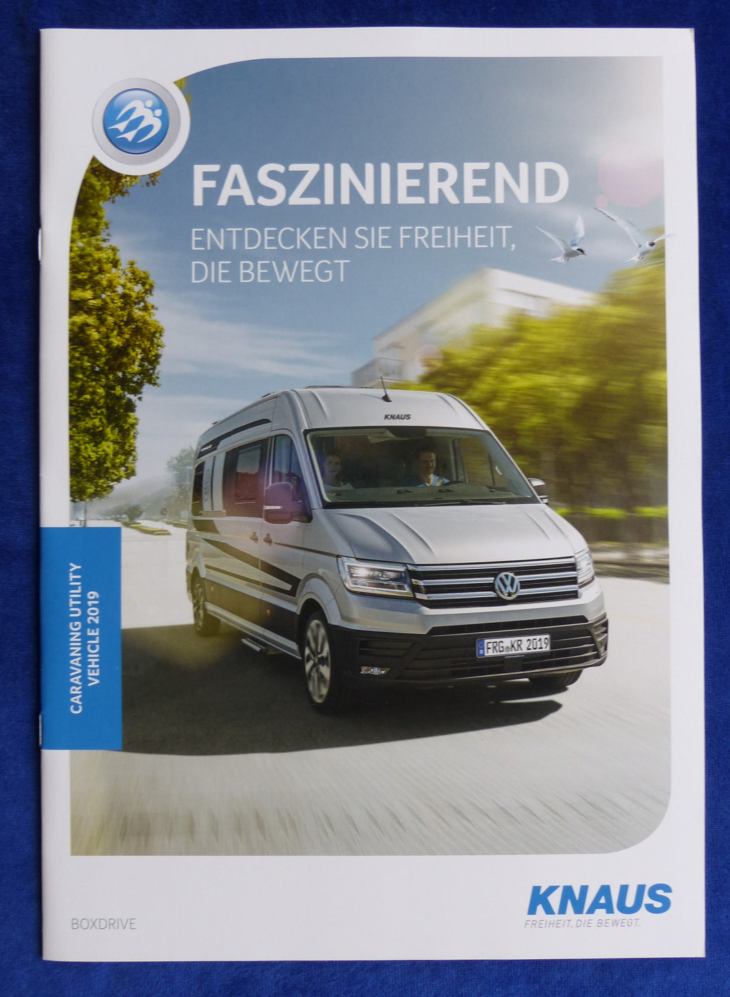 Knaus 2019 Boxdrive Reisemobil VW Crafter - Prospekt Brochure 08.2018