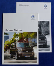 Lade das Bild in den Galerie-Viewer, VW Bus T5 Multivan Highline MJ 2010 - Prospekt Brochure + Preisliste 01.2010
