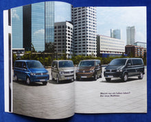 Lade das Bild in den Galerie-Viewer, VW Bus T5 Multivan Highline MJ 2010 - Prospekt Brochure + Preisliste 01.2010
