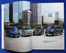 Lade das Bild in den Galerie-Viewer, VW Bus T5 Multivan Highline MJ 2015 - Prospekt Brochure + Preisliste 10.2014
