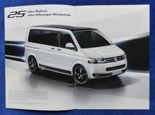 Lade das Bild in den Galerie-Viewer, VW Bus T5 Multivan Edition 25 MJ 2014 - Prospekt Brochure + Preisliste 05.2013

