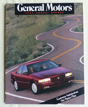 Lade das Bild in den Galerie-Viewer, General Motors 1991 Annual Report Cadillac GM - US-Prospekt Brochure 1992 USA
