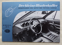 Lade das Bild in den Galerie-Viewer, Der kleine Musterkoffer Heft 178 Gebr. Happich 1971 Renault Fiat Datsun Citröen
