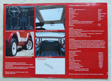 Lade das Bild in den Galerie-Viewer, Lada Niva California MJ 1982 - Prospekt Brochure 08.1981
