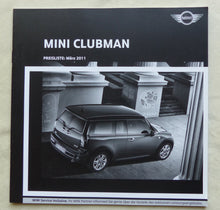 Lade das Bild in den Galerie-Viewer, Mini Clubman Cooper S - Preisliste MJ 2011 - Prospekt Brochure 03.2011
