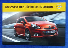Lade das Bild in den Galerie-Viewer, Opel Corsa OPC Nürburgring Edition MJ 2011 - Hochglanz Prospekt Brochure 04.2011
