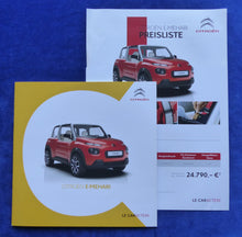 Lade das Bild in den Galerie-Viewer, Citroen E-Mehari MJ 2017 - Prospekt Brochure + Preisliste 08.2016
