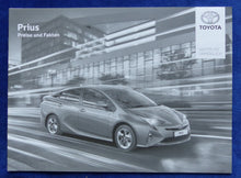 Lade das Bild in den Galerie-Viewer, Toyota Prius Hybrid MJ 2017 - Prospekt Brochure + Preisliste 04.2016
