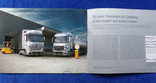 Lade das Bild in den Galerie-Viewer, Mercedes-Benz Actros Loader &amp; Volumer MJ 2013 - Prospekt Brochure 05.2012
