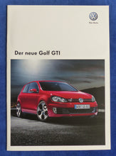 Lade das Bild in den Galerie-Viewer, VW Golf GTI MJ 2009 - Prospekt Brochure 02.2009
