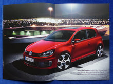 Lade das Bild in den Galerie-Viewer, VW Golf GTI MJ 2009 - Prospekt Brochure 02.2009
