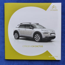 Lade das Bild in den Galerie-Viewer, Citroen C4 Cactus MJ 2018 - Prospekt Brochure 05.2017
