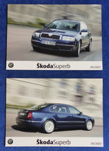 Lade das Bild in den Galerie-Viewer, Skoda Superb MJ 2004 - 2x Original Pressefotos press photo 09.2003
