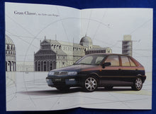 Lade das Bild in den Galerie-Viewer, Lancia Programm 1996 - Y Dedra Z Delta Thema - Prospekt Brochure 03.1996
