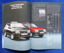 Lade das Bild in den Galerie-Viewer, Lada Modelle 1991 Samara Spezial Hanseat Nova Niva - Prospekt Brochure 09.1990
